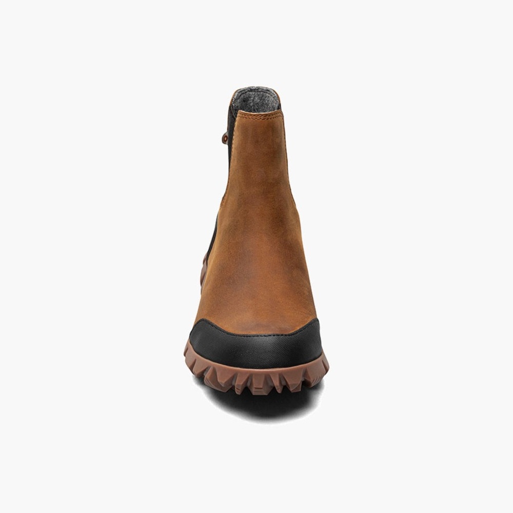 BOGS Tan and Black Ankle Booties - Picture 3 of 5